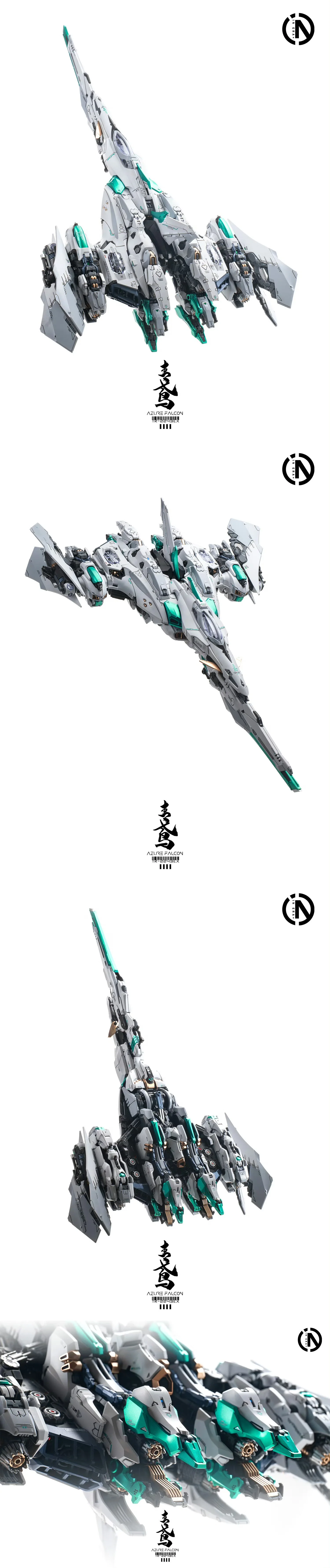 【In Stock】INFINITY DIMENSION Azure Falcon IN ERA+ RMD Series Transformable Assembly Model Series Model Kit Collectible Toy