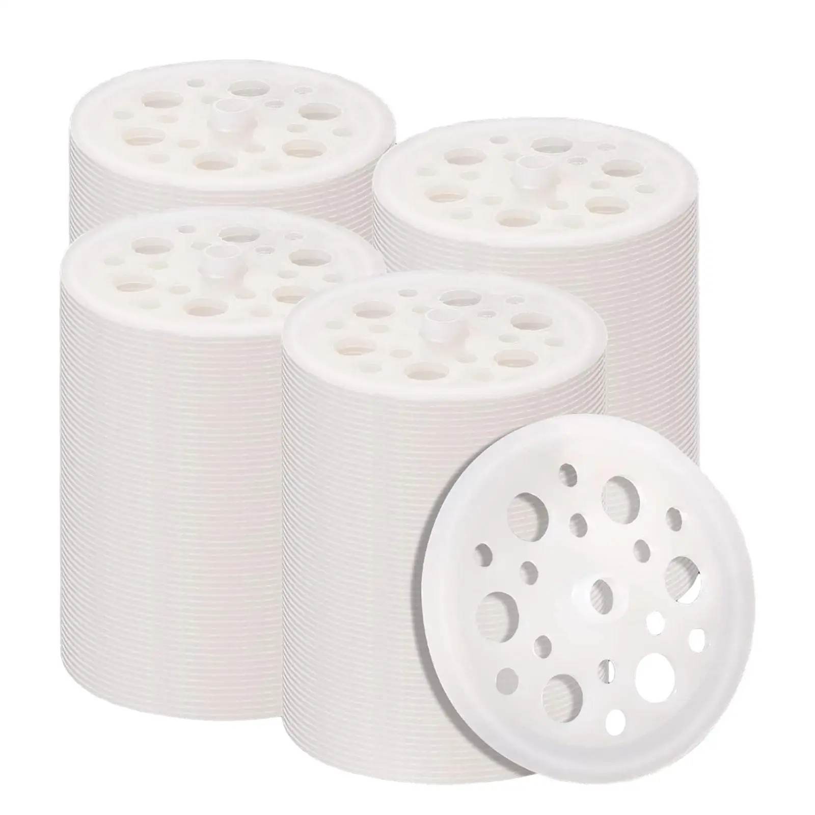 250Pcs Foam Insulation Panel Washers Pp Flat Washer Round 1.7inch for Fixing and Supporting