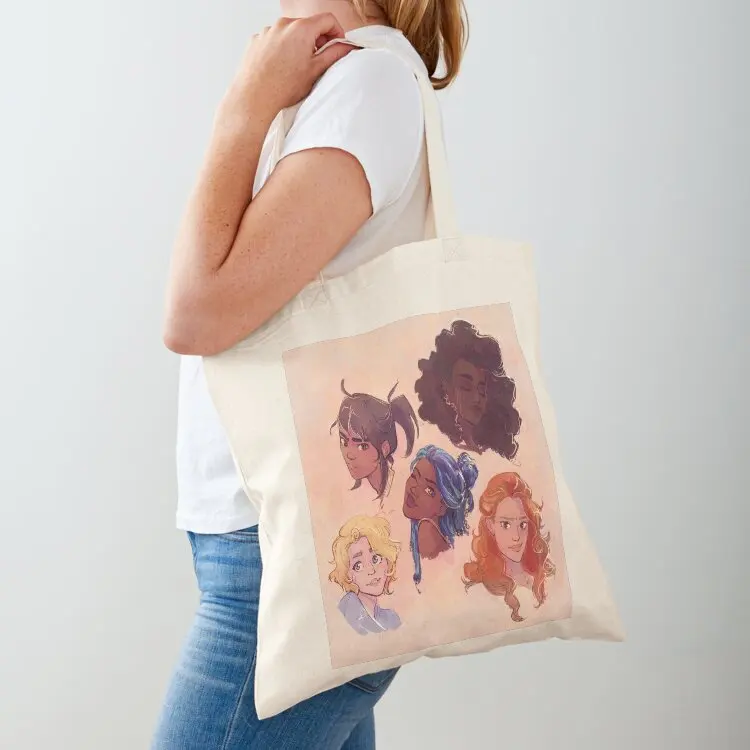 

Lunar Girls- LINK TO NEW VERSION IN DESCRIPTION Tote Bag shoping bag tote bag canvas Lady bags