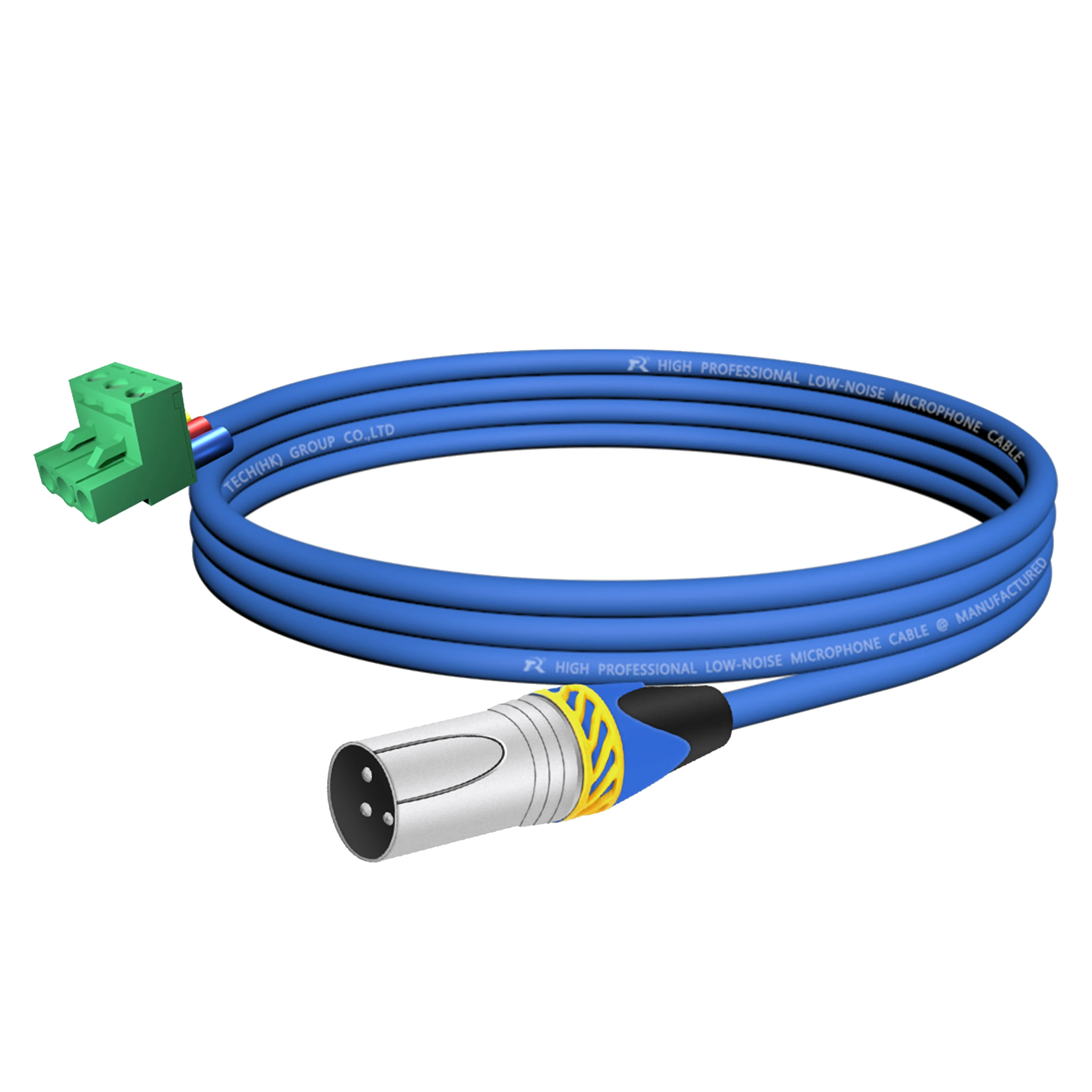 5,08mm 3-Pin Phoenix Terminal zu Direktanschluss 3P XLR-Stecker, Geräuscharmes Abgeschirmtes Mikrofonkabel für Stabile Audiosignalübertragung – Detail 4