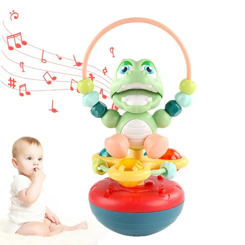 

Shaker Rattles Biting Soothing Toy For Sensory Development Hand Pacifier Teething Toy With Cute Animal Shapes Hand Grip Toys For