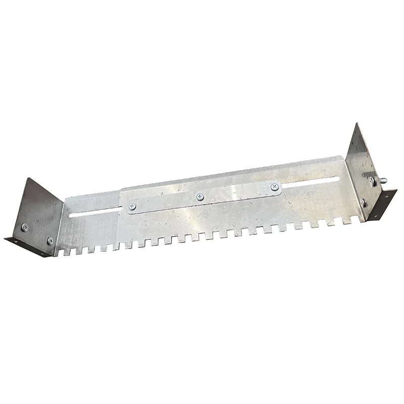 400-800mm Adjustable Notched Trowel Mortar Comb for Fast and Equal Application of Adhesive on the Floor