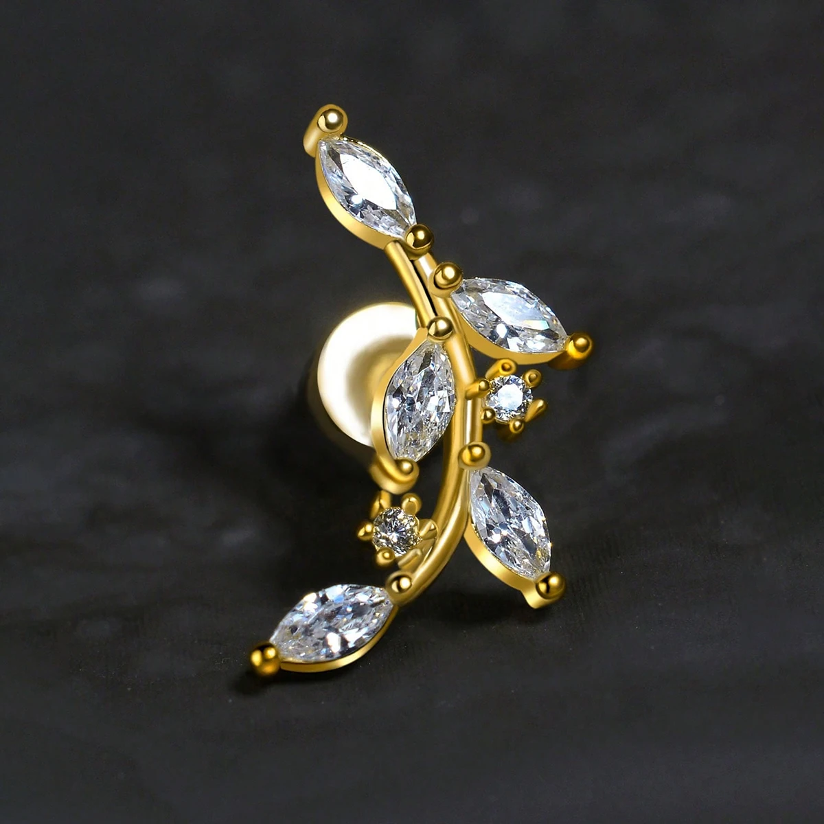 1PC 20G Cartilage Helix Earrin - огляд і ціна Tragus Flat Back