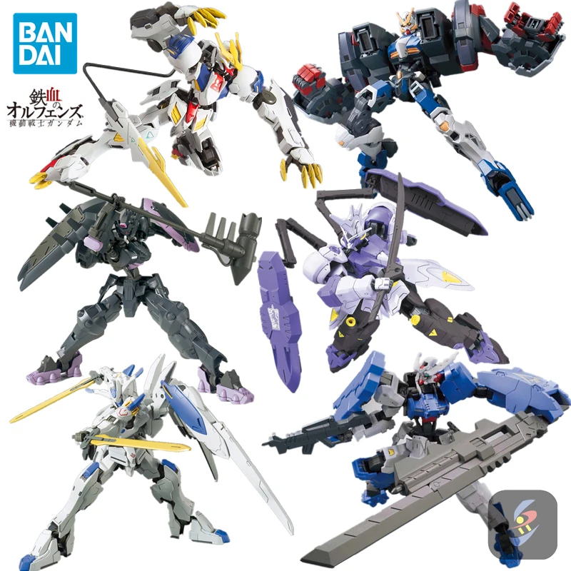 Bandai Original GUNDAM HG1/144 Iron-Blooded Orphans Barbatos Anime Action Figure Assembly Model Toys Gifts for Children