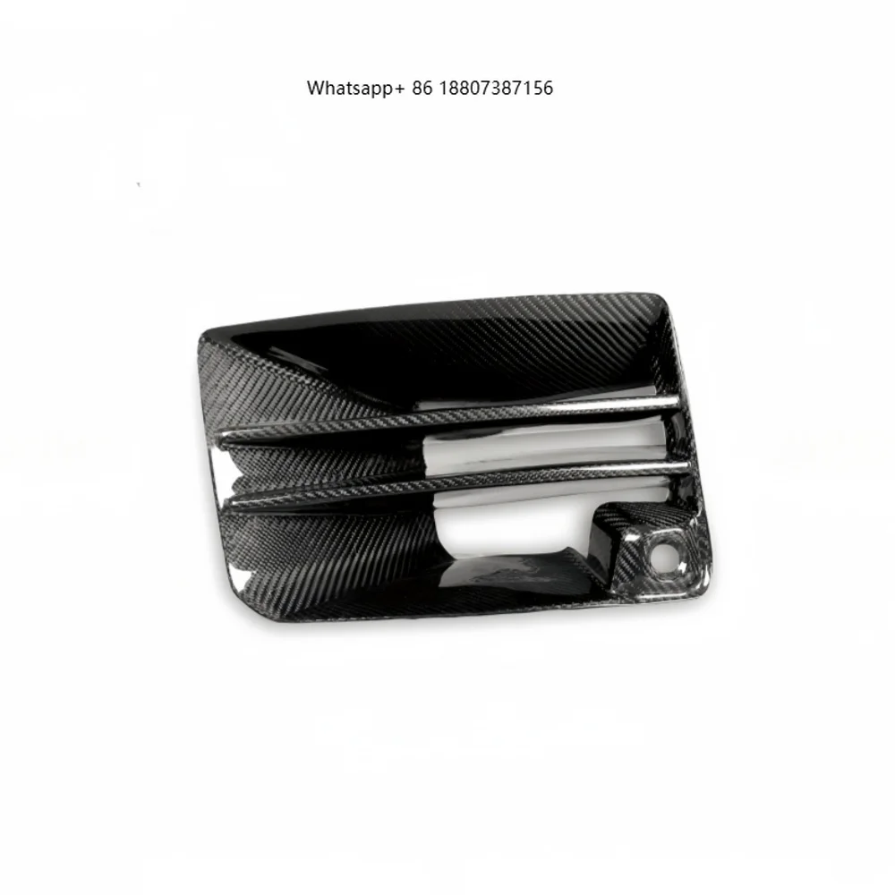 

New AD Style Dry Carbon Fiber Front Bumper air Vent Decoration Modification Suitable forBMW M2 (G87)