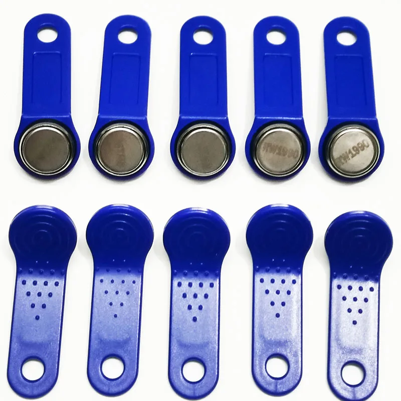 10pcs RW1990 Key Rewritable RFID Tag Sauna Can Copy RW1990 Touch Memory Key Compatible RW1990 iButton