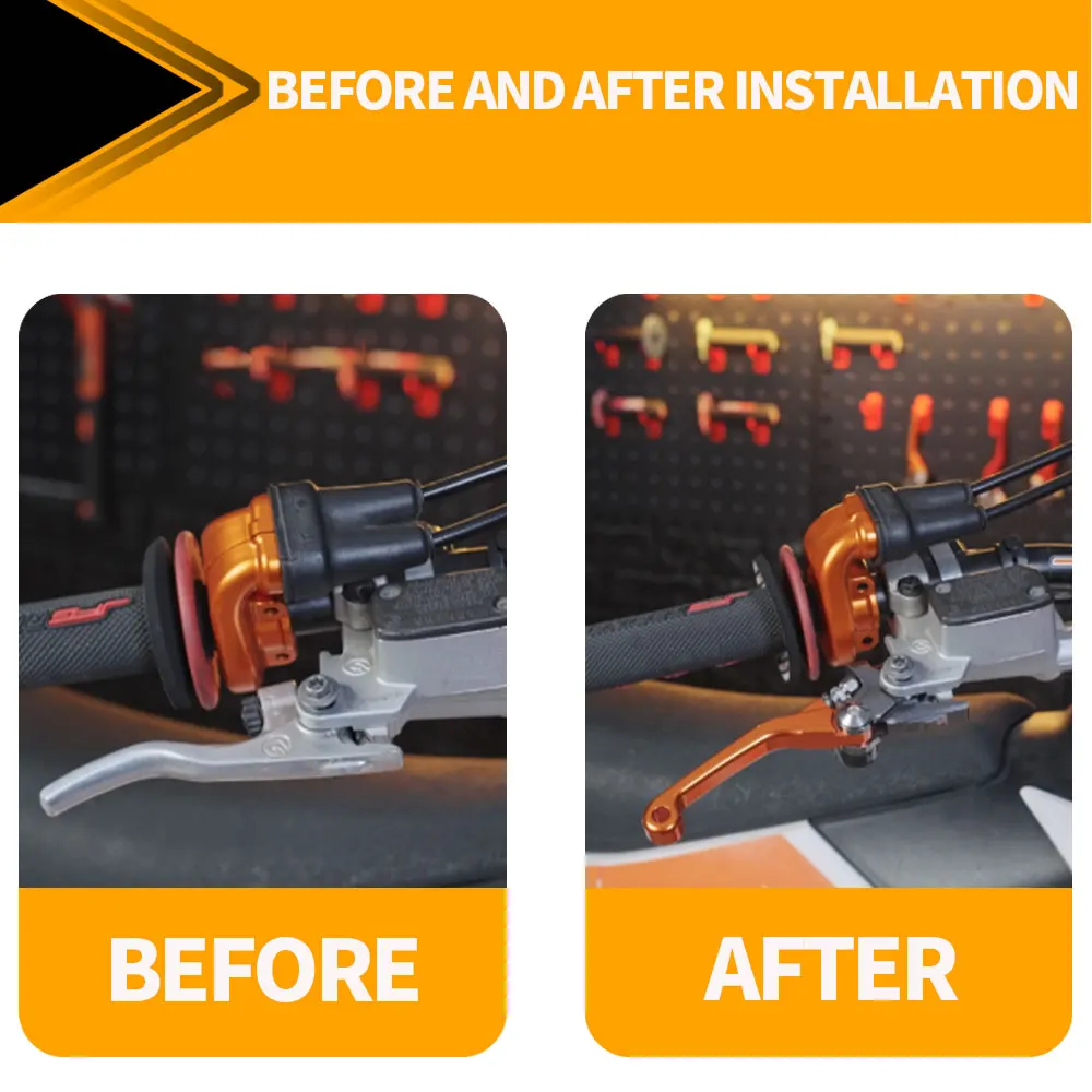 Motosiklet 2022 için CNC debriyaj fren kolu KTM EXC EXCF altı gün EXCR XC XCF XCW XCFW SX SXF 125 144 150 200 250 300 350 450 500