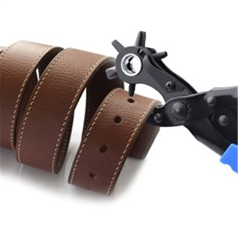 

Настраиваемый перфоратор с 6 отверстиями, плоскогубцы, ткань, сделай сам, домашние ремесленные проекты с петелькой для обуви