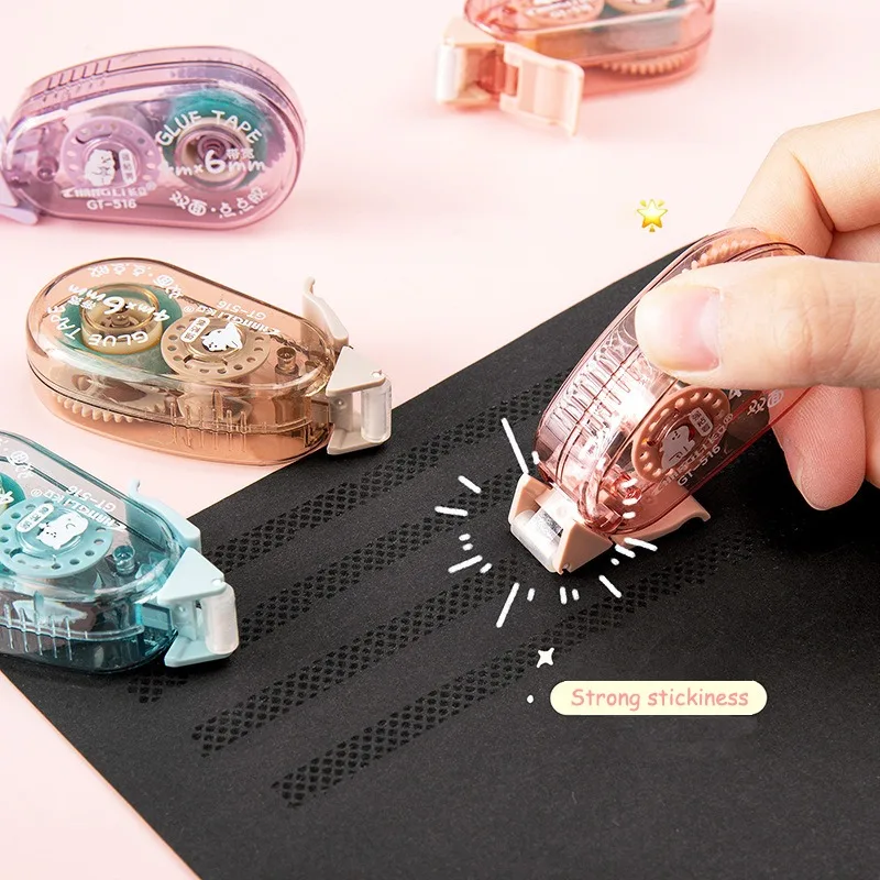 Nastro adesivo a punti fai da te Scrapbooking cancelleria creativa materiale scolastico nastro adesivo biadesivo trasparente cancelleria