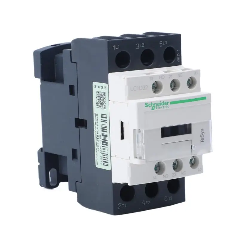 Schneider Electric 3P 32A AC Contactor LC1D32M7C LC1D32CC7C LC1D32B7C LC1D32E7C LC1D32F7C LC1D32Q7C
