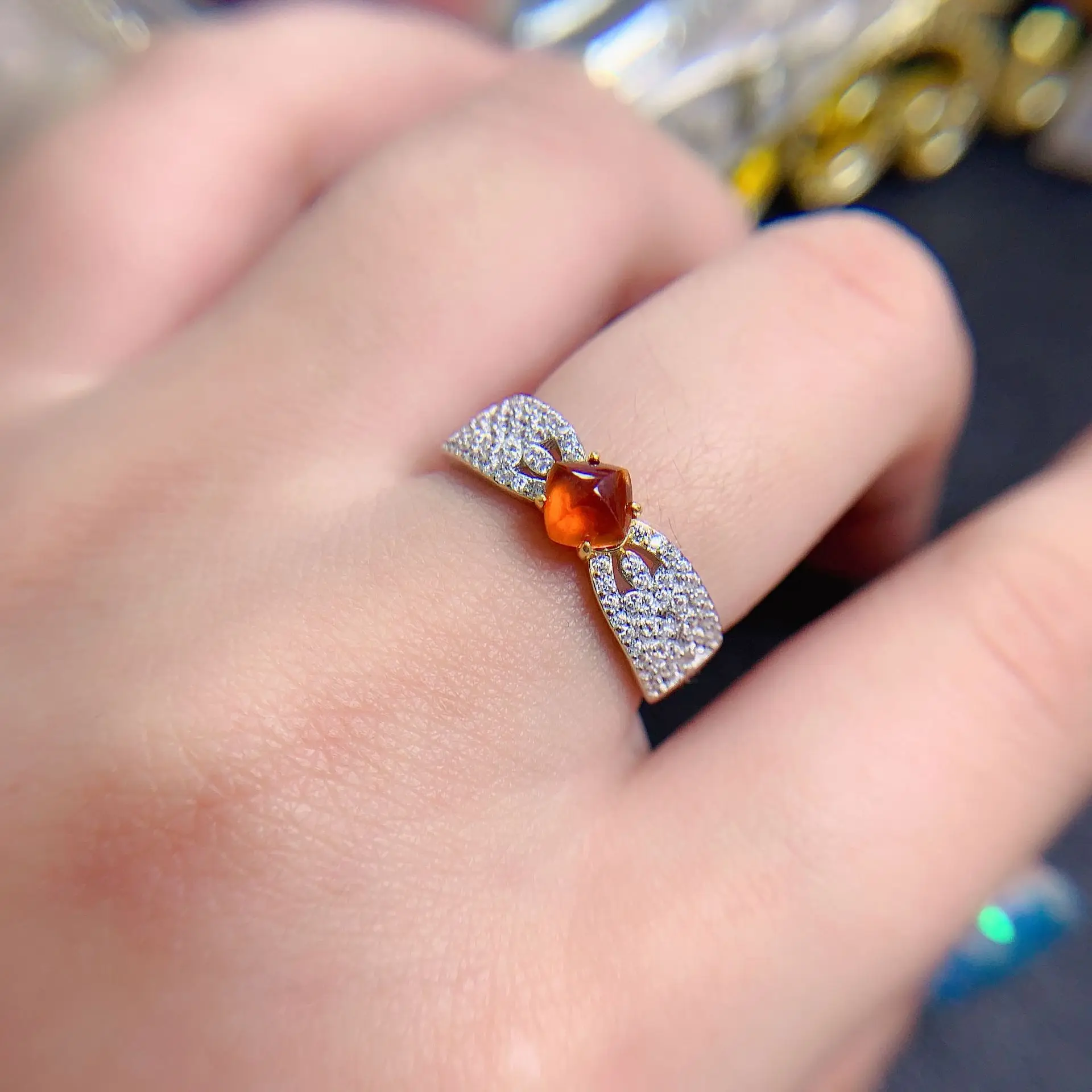 

Кольцо из серебра 925 пробы с гранатом Fanta для повседневного ношения 5 мм * 5 мм 0,5 карата, серебряное кольцо с натуральным гранатом, серебро 925 пробы, ювелирные изделия с драгоценными камнями