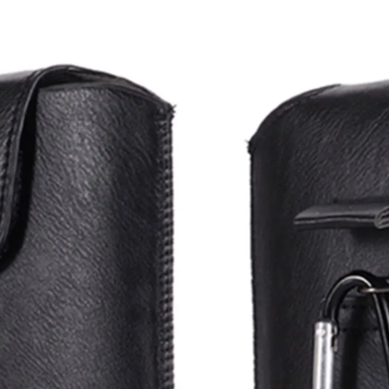 

Universal Holster Belt Phone Case 4.7-5.2 inch For iPhone Samsung Huawei Xiaomi LG Smart Phones Leather Ultra-thin Waist Bag