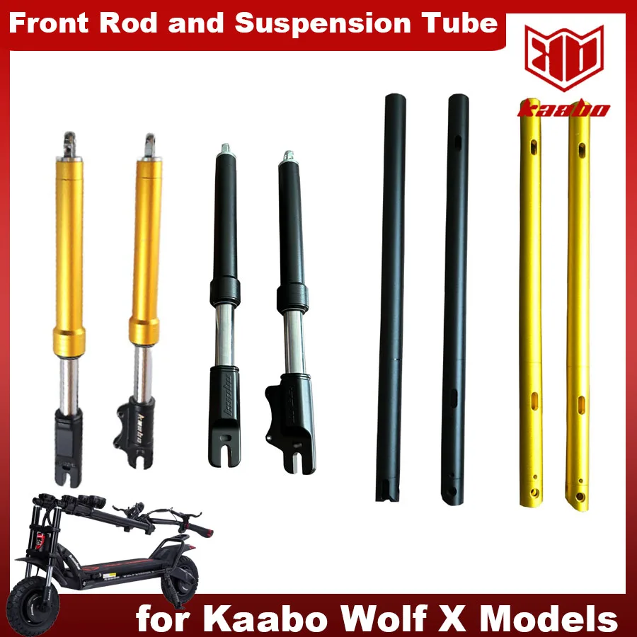 

Wolf X Front Pole Rod Steering Tube Hydraulic Suspension Block for Kaabo Wolf X Warrior 10inch PRO Electric Scooter