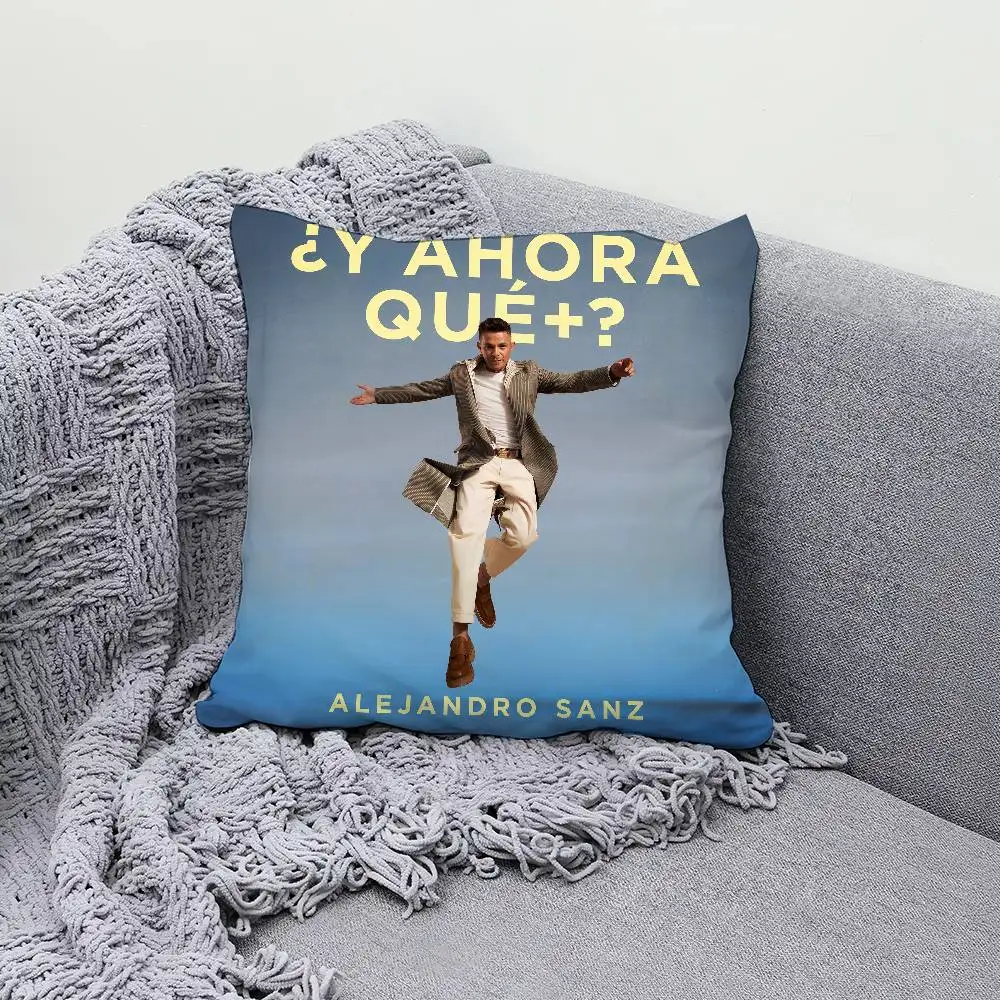 

A-Alejandro Y Ahora Que S-Sanz 30x30cm 45x45cm Pillow Case Decor Protective Covers Comfortable Soft For Sofa Living Room Home Of