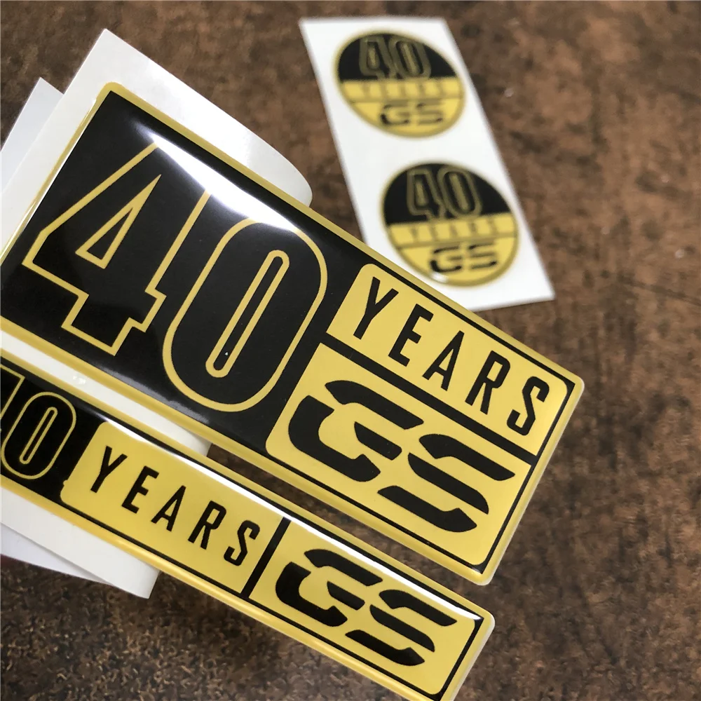 FOR BMW 40 Years GS Motorcycle Hand Guard Sticker Accessori Decal For BMW F650/700/800/850GS G310GS R1200/1250GS Adventure set