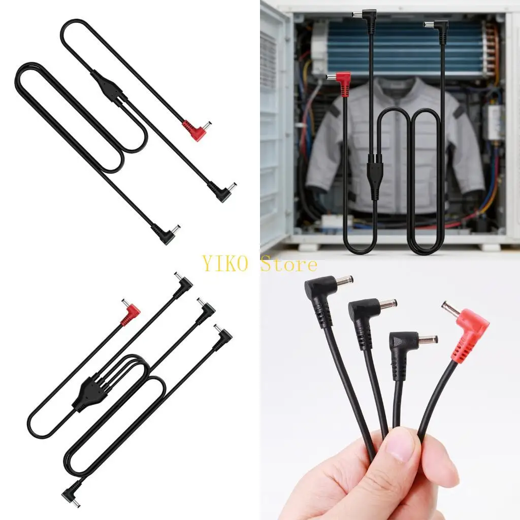 K32C Air Conditioner Clothing Power Cable 3.8X1.35Mm PVC Cord Use