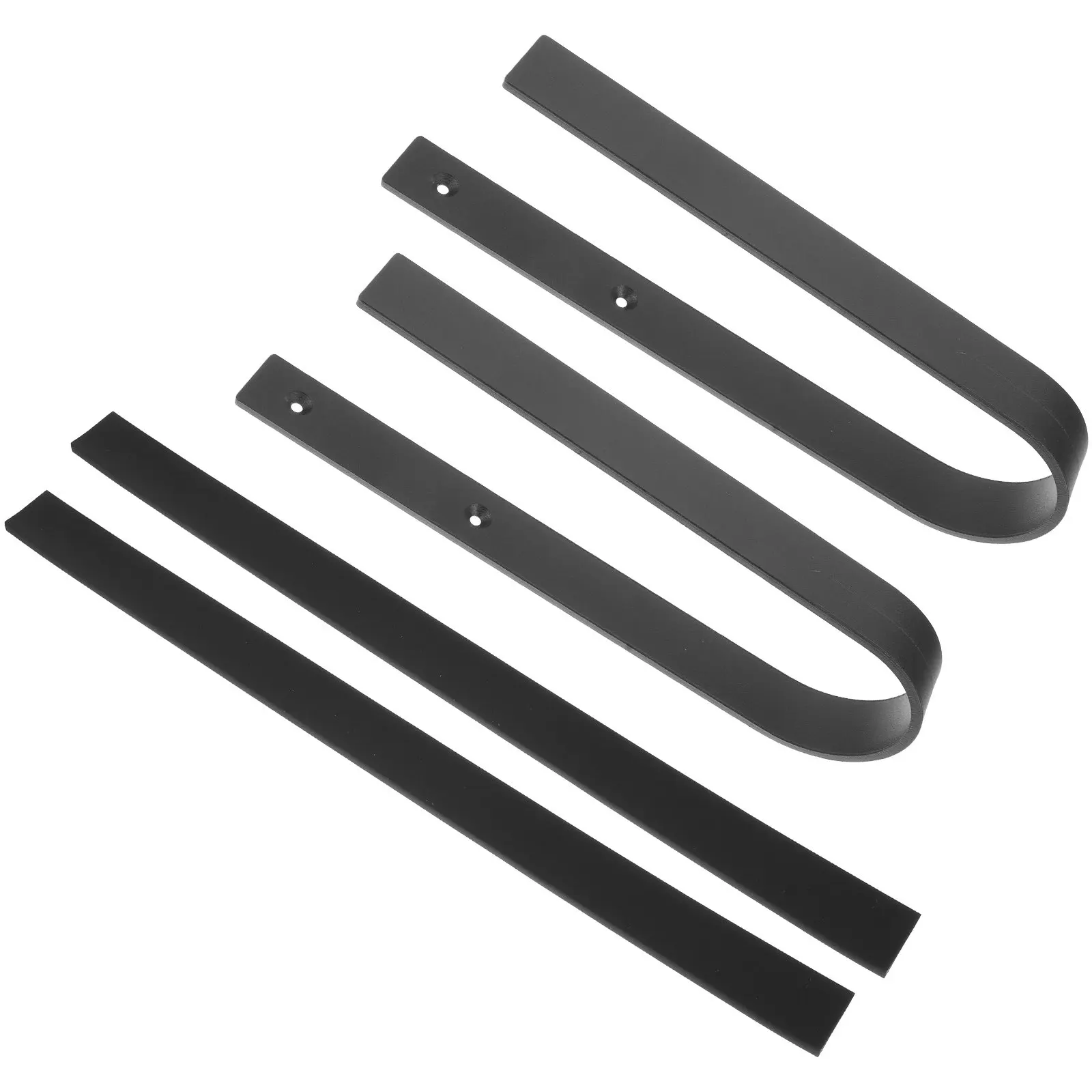 1 Juego de Soporte de Pared para Patineta de Hierro con Cubierta Protectora Gris Oscuro, Gancho Colgante para Tabla de Surf, Gancho de Pared para Longboard, Ahorro de Espacio