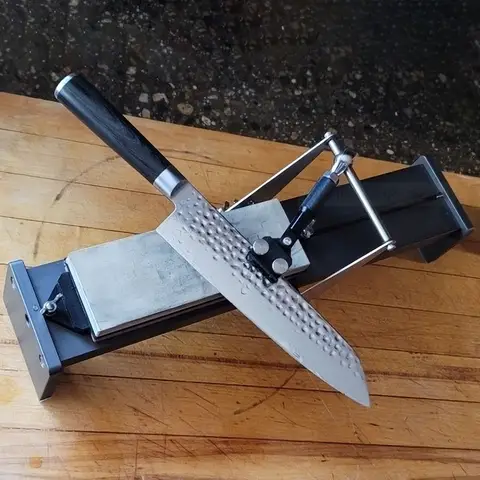 Affilacoltelli professionale ad angolo fisso telaio per affilare i coltelli strumento per affilare la smerigliatrice per affilare le forbici scalpello per pialla