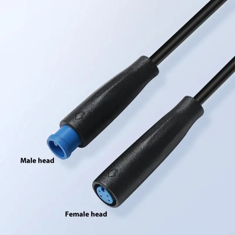 2Pieces Waterproof Male Connectors Cable Plastic Construction for Automotive Electrical Repairs and Harsh Environment H8WD