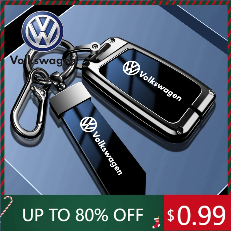 

Valve Stems Caps For VW Volkswagen Jetta MK5 Golf VW Car Metal Remote Key Case Cover For Volkswagen Tiguan MK2 Magotan Passat B8