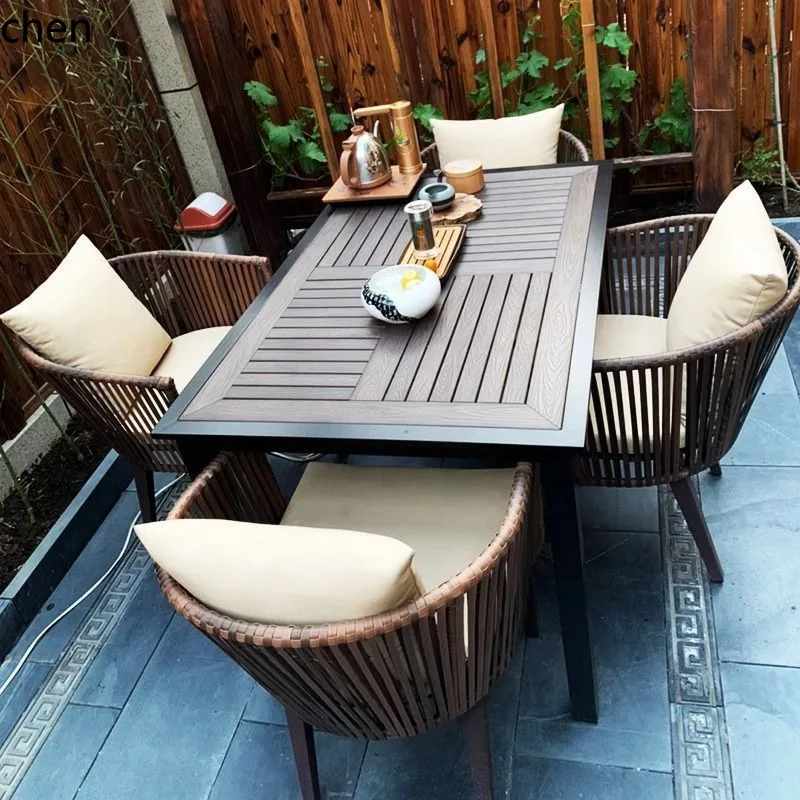 b1 Outdoor casual Cafe Tables and Chairs Garden Balcony casual Tables and Chairs Minimalist Indoor Tables and Chairs