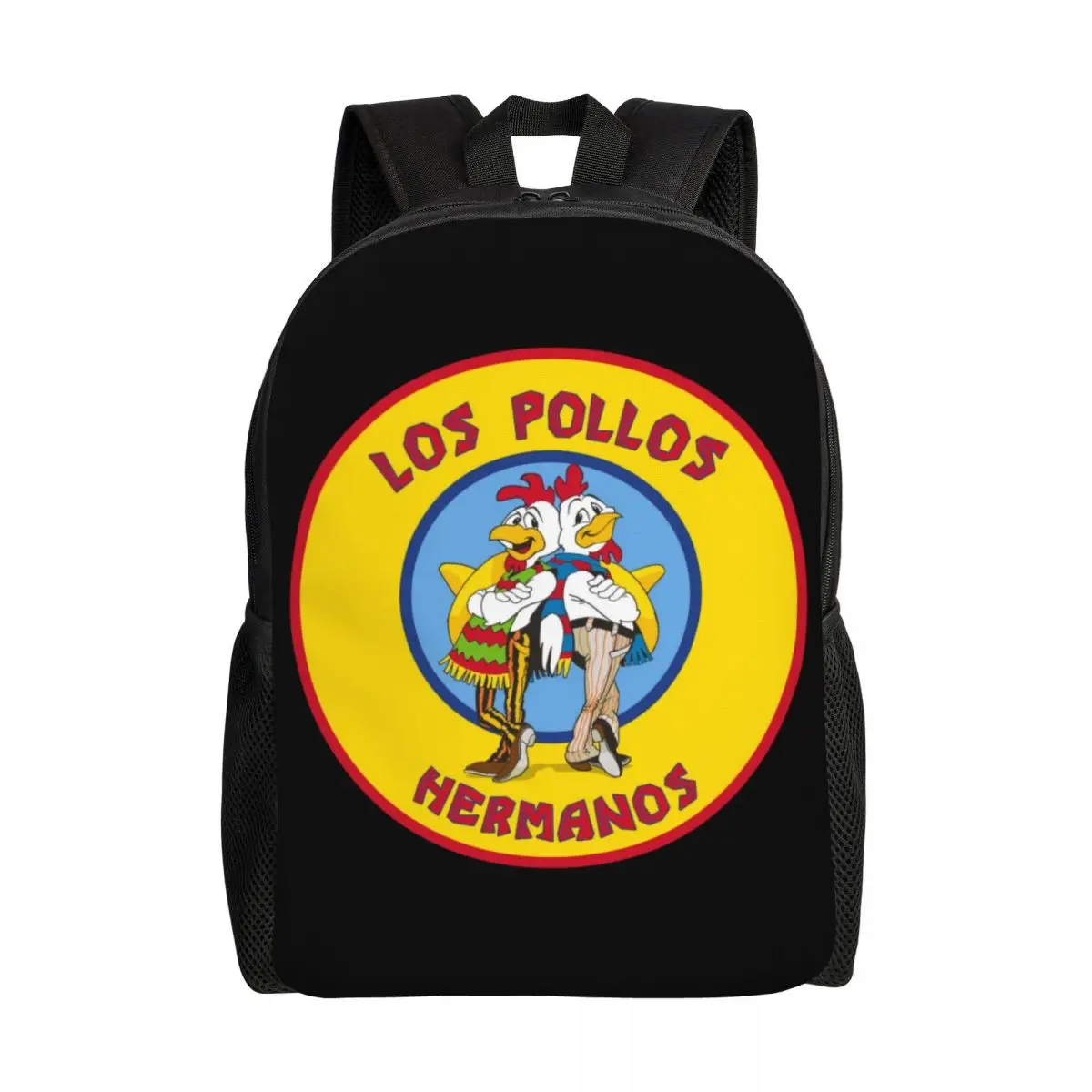 

Рюкзак для путешествий Breaking Bad Los Pollos Hermanos, школьный рюкзак для ноутбука, сумка для книг The Chicken Brothers, студенческий рюкзак, сумки