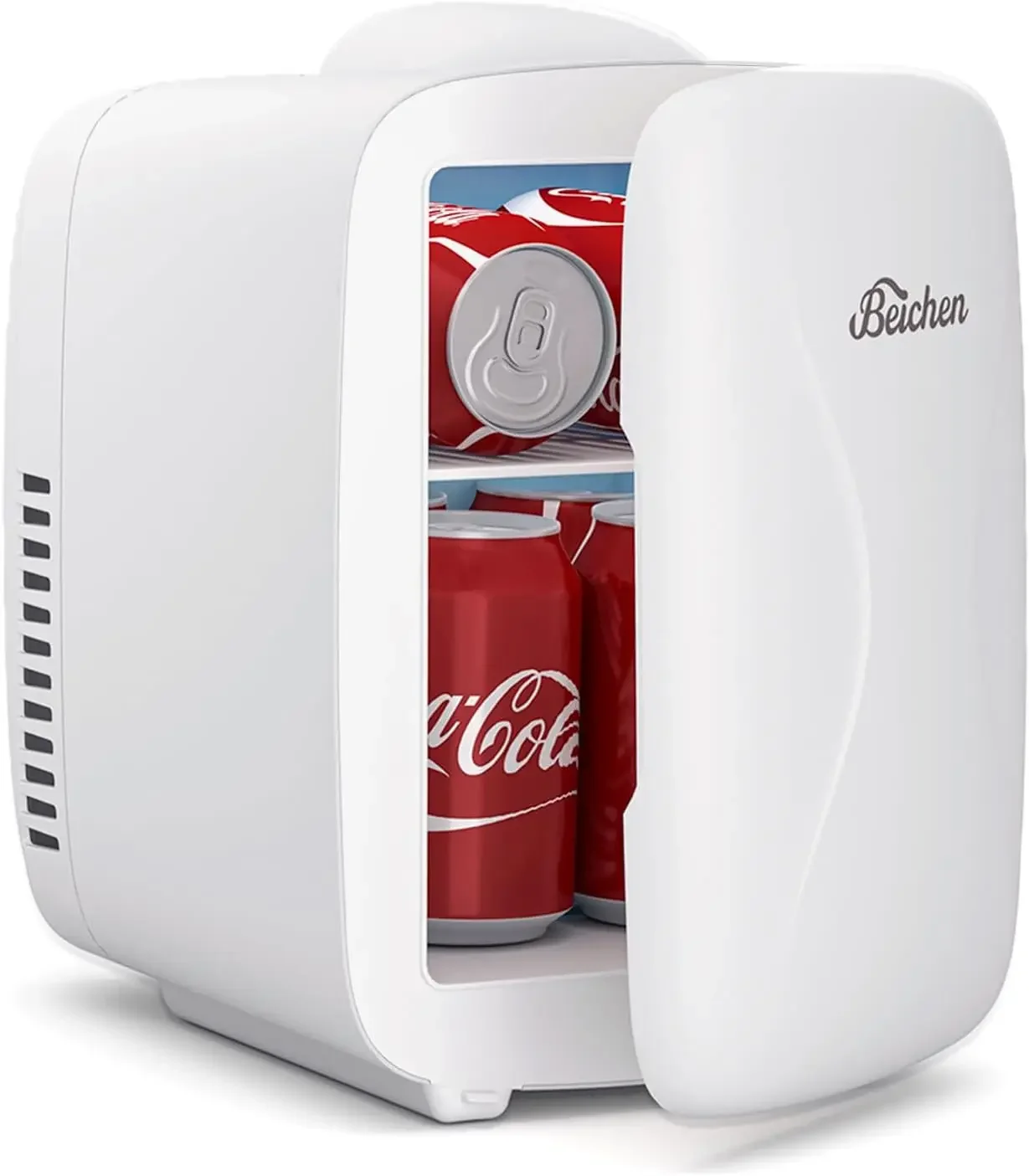 

Мини-холодильник Li-Mini 4 л с быстрым охлаждением для косметики, для спальни, офиса, автомобиля - белый