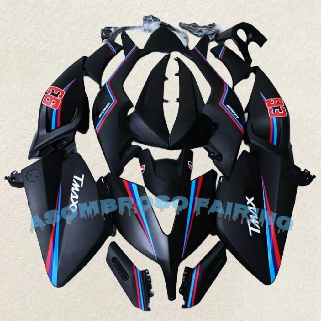 Prime Motorcycle Fairing Kit for Yamaha 2015 2016 TMAX530 15-16 TMAX-530 Sportbike Body Rebuild Bodywork 100% Fit