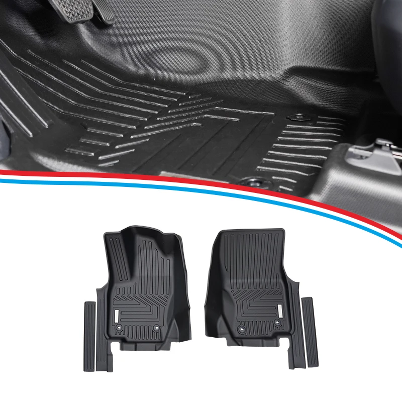 Anti-slip TXR Auto Floor Mats Odorless All Weather Protection Mats Liner Cars Cover for Toyota Land Cruiser Prado 250 2024-