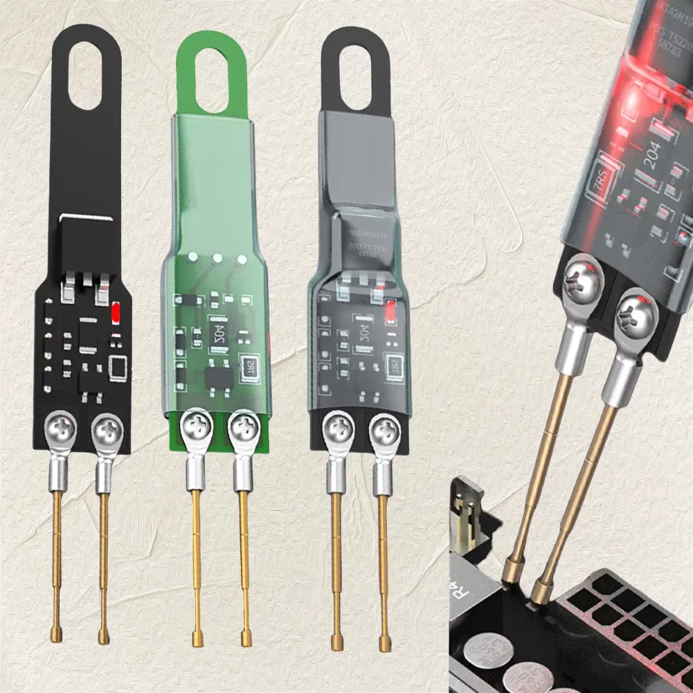 1pc Capacitor Discharge Pen Fast Discharges1000UF 5000UF Capacitor Discharge Tools With LED Indicators Light Electronic Tools