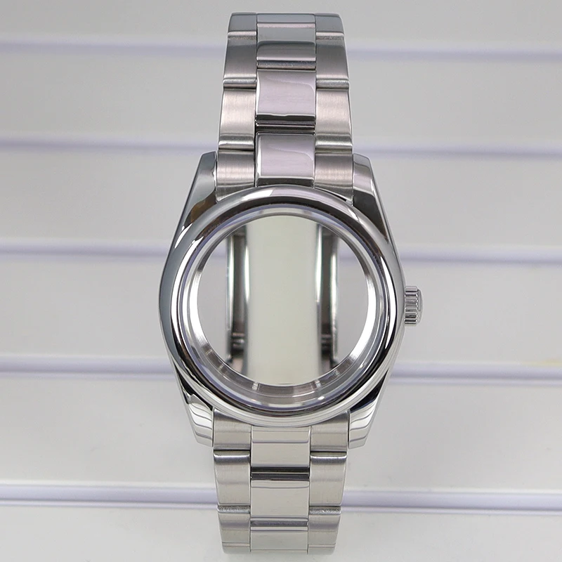 36mm/39mm Rose Gold NH35 Watch Case Parts Sapphire Glass For NH35 NH36 7S26 Miyota8215 DG 2813 29mm Dial Oyster/Jubilee Strap image 3