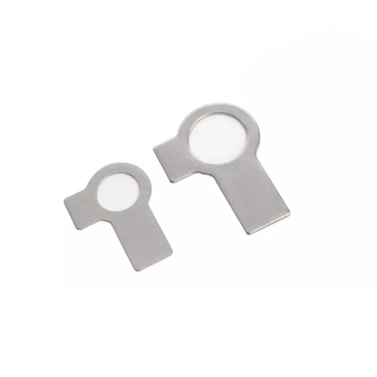 Double Ear Gasket Locking Washer, aço inoxidável 304