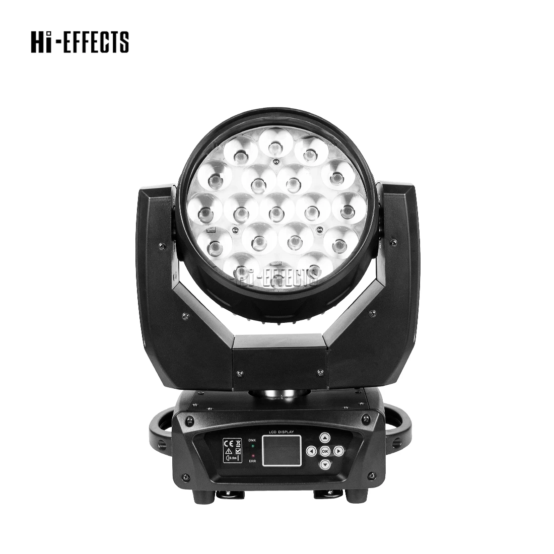 Hi Effect Sharpy 19x15W Beam Moving Head Light Rgbw Lyre Beam Moving Heads Dj Lights For Theater Concert Club Washer Mobile Head