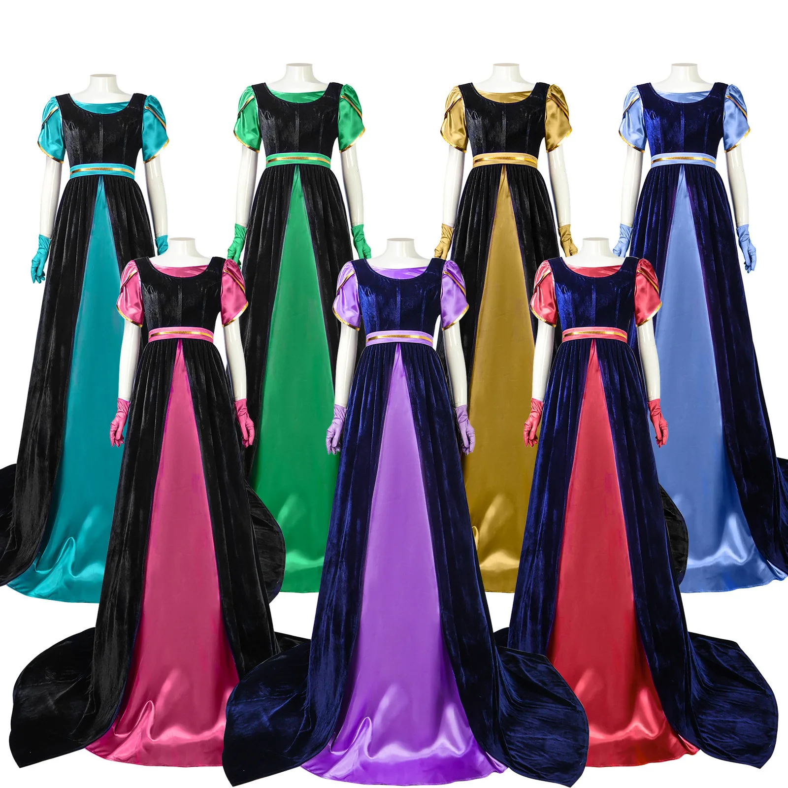 

Medieval Regent Tea Party Dress Two-piece Dress Stage Performance Costume