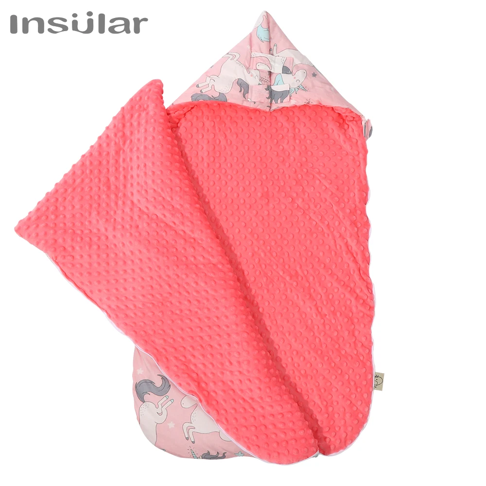 

Insular Baby Sleeping Bag Envelope Winter Kid Sleepsack Footmuff Stroller Knitted Sleep Sack Newborn Swaddle Knit Seaddle Sack