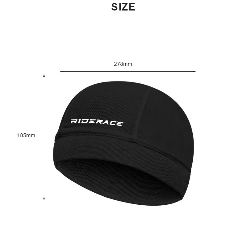 Cycling Cap Summer Quick Dry Helmet Liner Hat Outdoor Sport Head Cover Sweat-Absorbing Breathable For Riding Hiking Running