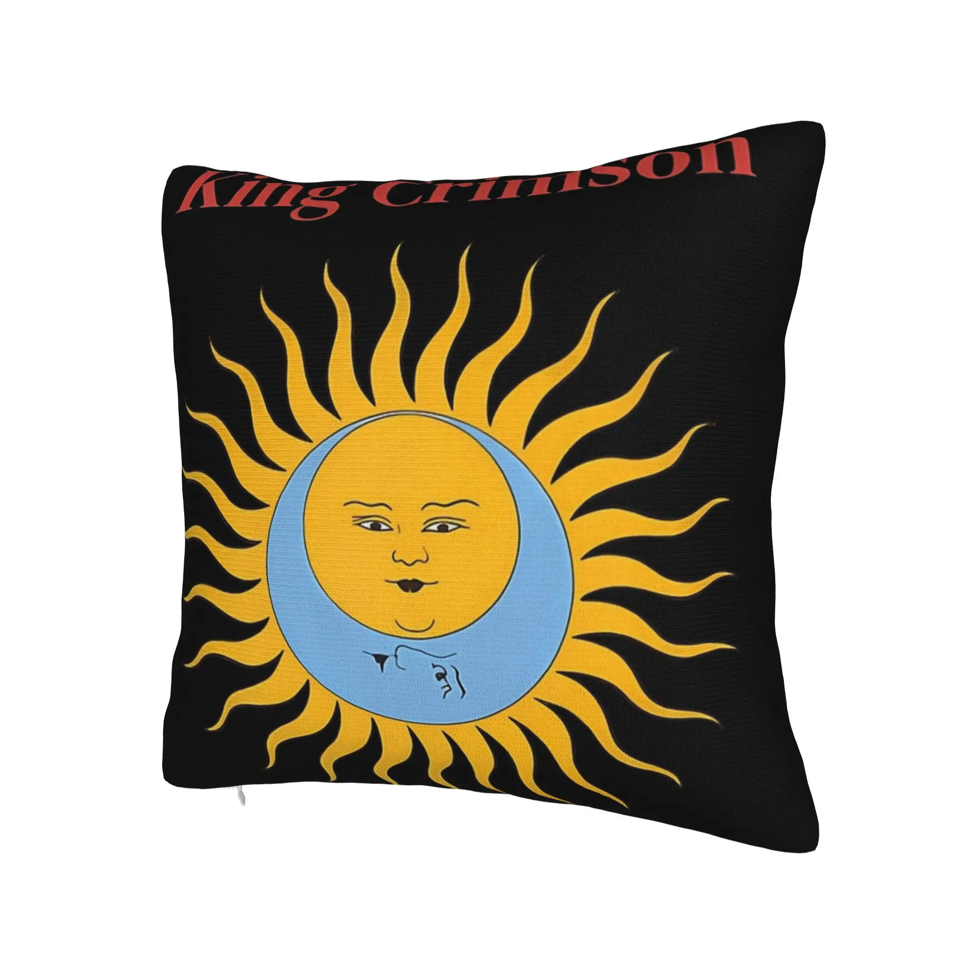 Decorative Pillowcases King Crimson Rock Band Stuff Bedroom  Throw Pillow Case Cover Zippered Multi Size