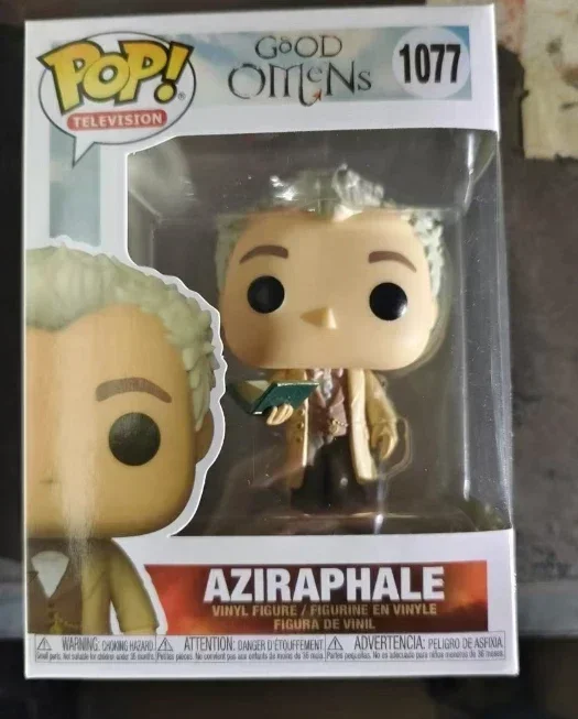 Trendy Toy 2025 Funko Pop Good Omens Azirphale 1077# & Crowley