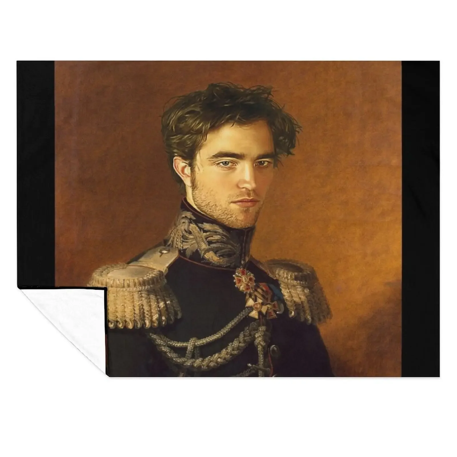 

Robert Pattinson - replaceface Throw Blanket Thermals For Travel Cute Plaid Flannel Winter beds Blankets