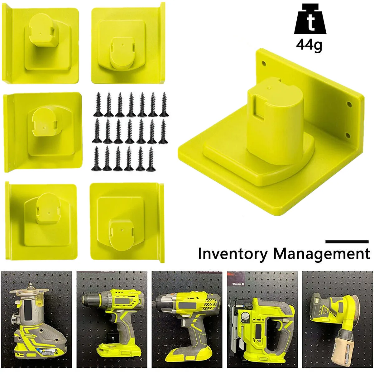 Tool Drill Stand Battery Mounts Storage Holder Rack For Ryobi M18 18v Tool Base Hanger Plastic Tools Organizer