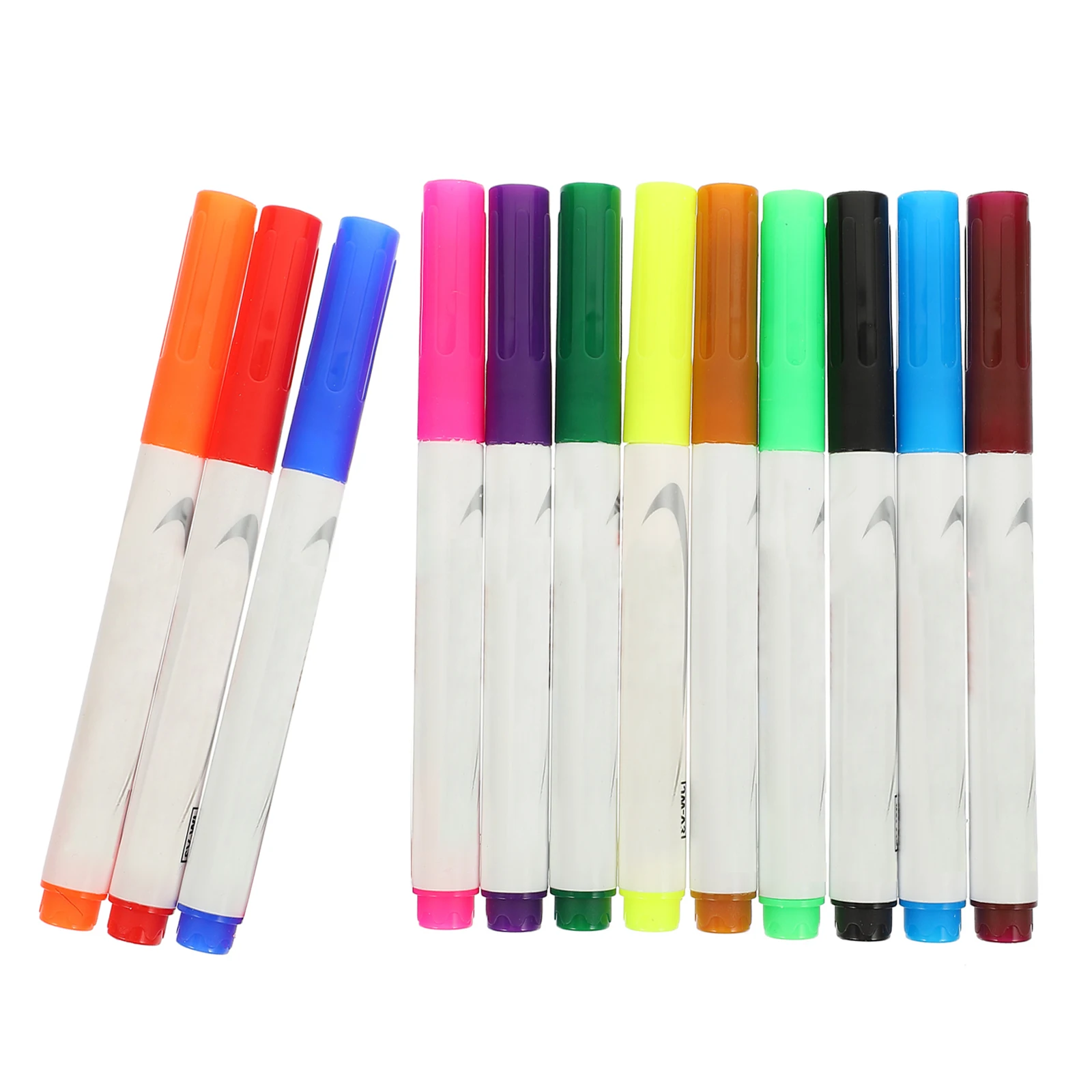 

12 Pcs Whiteboard Pen Chalk Markers Erasable Paint Water Floating Pens Classroom Student Bold Fine Tip Dry Erase Supplies