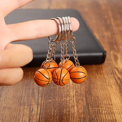 Basketball Soccer Keychain New Fashion Sports Keyring Car Pendant for Favorite Sportsman's Gift Boyfriend Birthday Jewelry