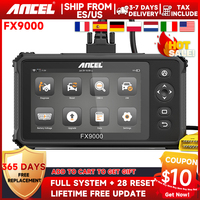 ANCEL FX9000 Automotive Full System OBD2 Scanner Car Diagnostic Tool TPMS DPF AFS BMS IMMO Oil Reset OBD All System