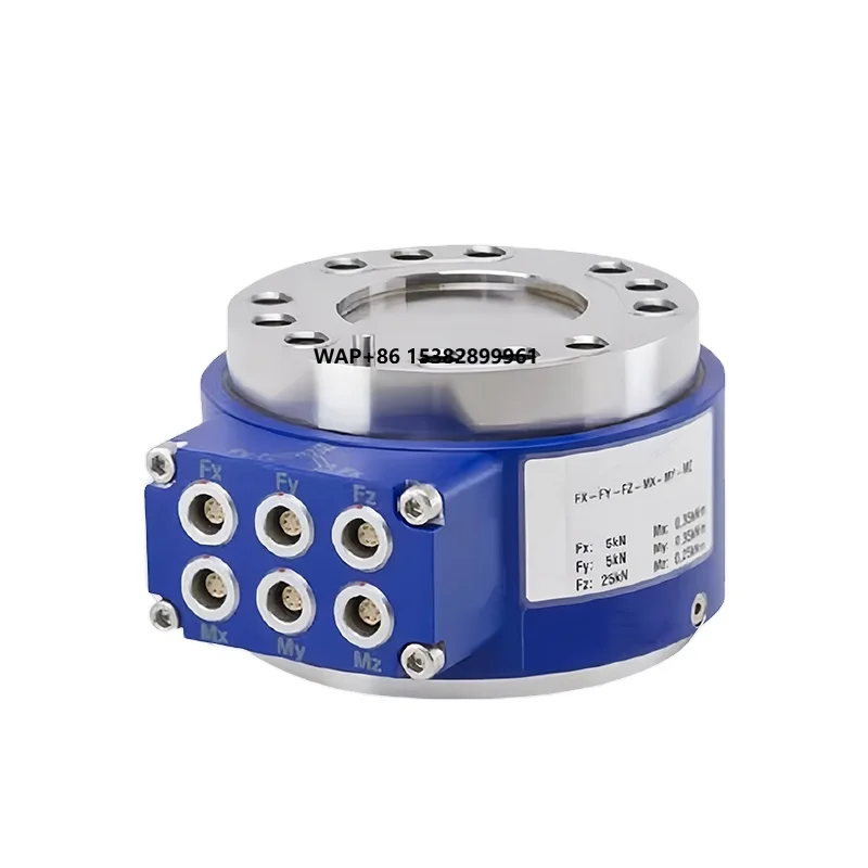 

China Factory Small Size 6-axis Force Torque Load Cell High Precision Six Axis Force Sensor in Robotic End Arm Use