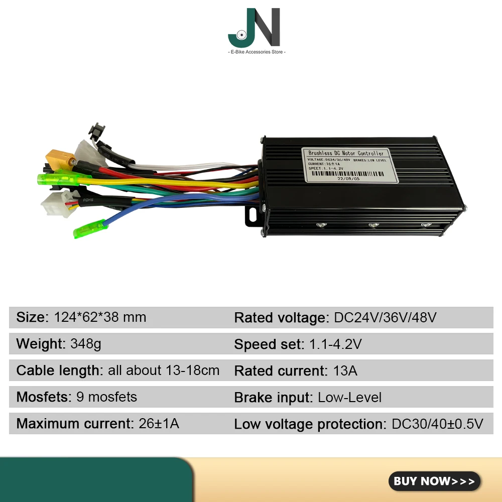 JN-Three-Mode 24V-48V, V889, 500W, 750W Sine Wave Controller and LCD Display use for Electric Scooter Motor Conversion Part