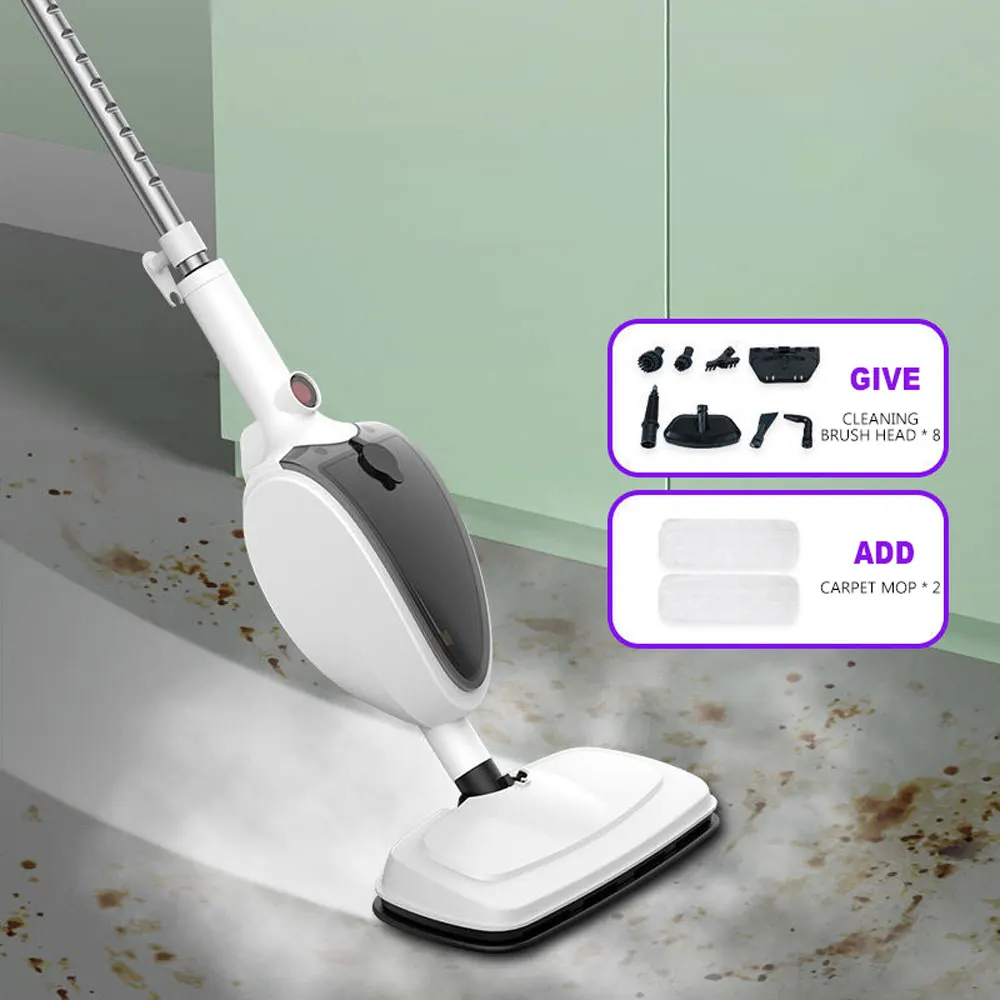 High temperature steam mop household electric multi-function vacuum cleaner two in one mop cleaner