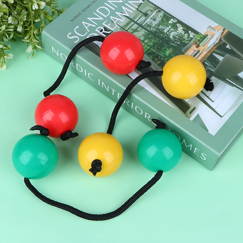 

1Pair Rhythmic Ball Adjustable Strap Wear-resistant Hand Shaker Ball Percussion Instrument Rattle Instrument Rhythm Sand Ball