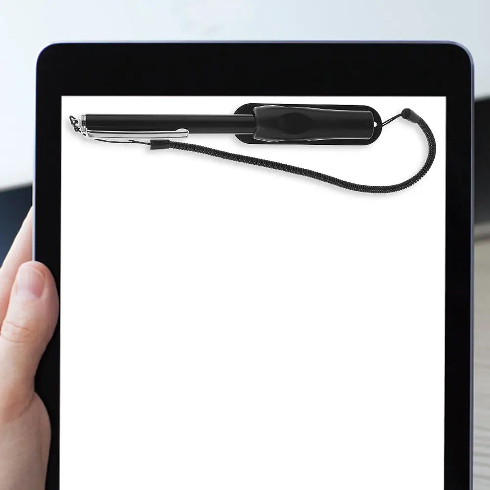 1Set Elastic Lanyard Pen Holder Retractable Spring Cord Anti-Lost Writing Tool Loop for Teachers Students Journal Notebook