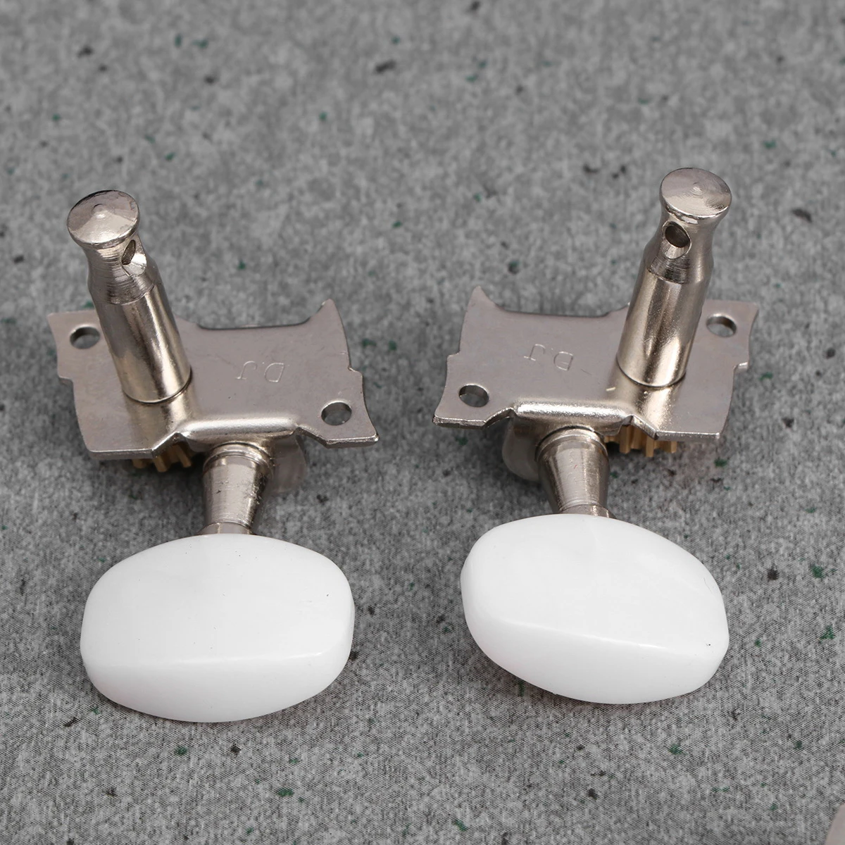 

5 Pcs Winder Banjo Tuning Pegs White and Heads Tuners Bushings for Sale