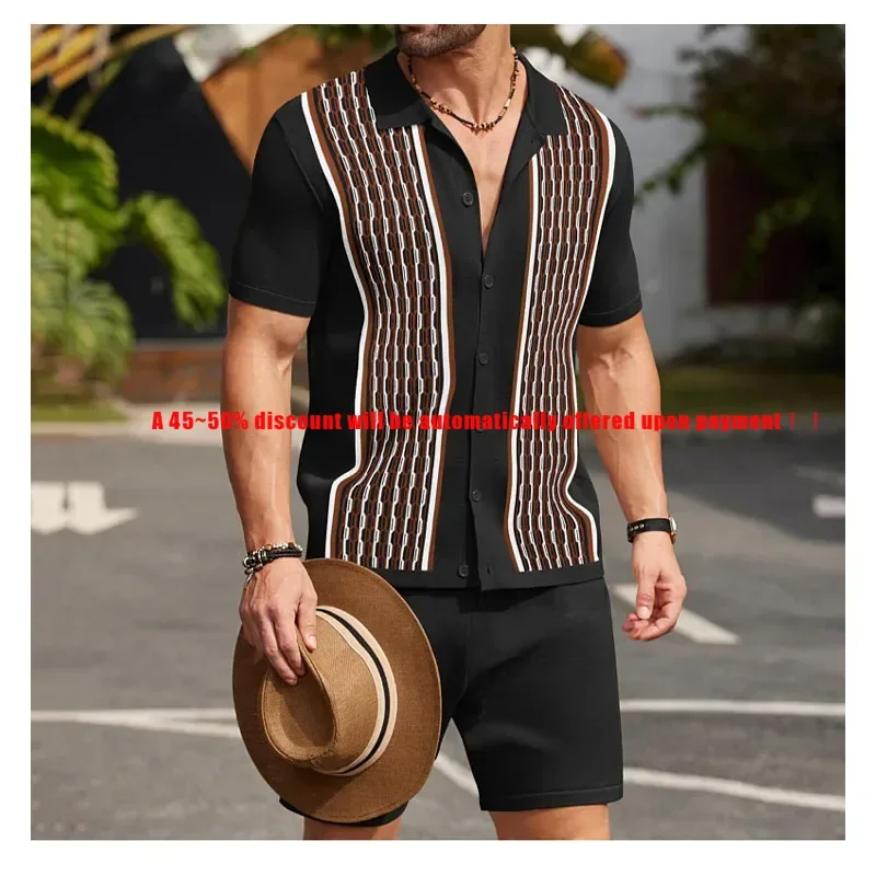 

Business Casual Men's Suit High Quality Men's Two-piece Set Summer Male Ice Silk Short-sleeved Two-piece Set Men's Clothing Gym